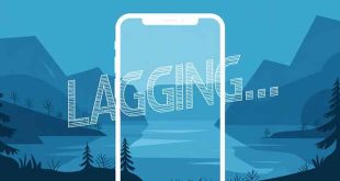 ilustrasi hp mengalami lag atau lemot
