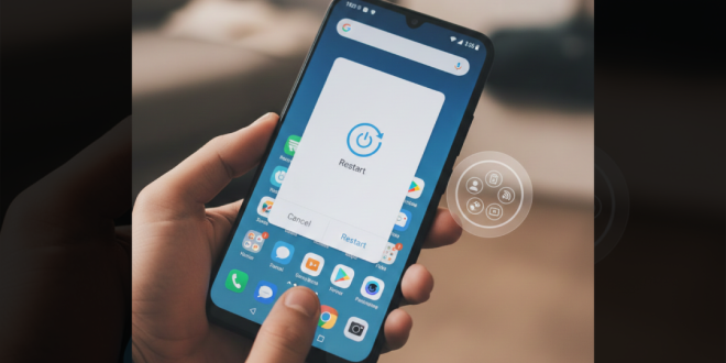 Cara Restart HP Xiaomi Tanpa Tombol Power dengan Bola Pintas